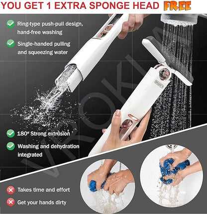 EZcleen™ Portable Self-Squeeze Mini Mop