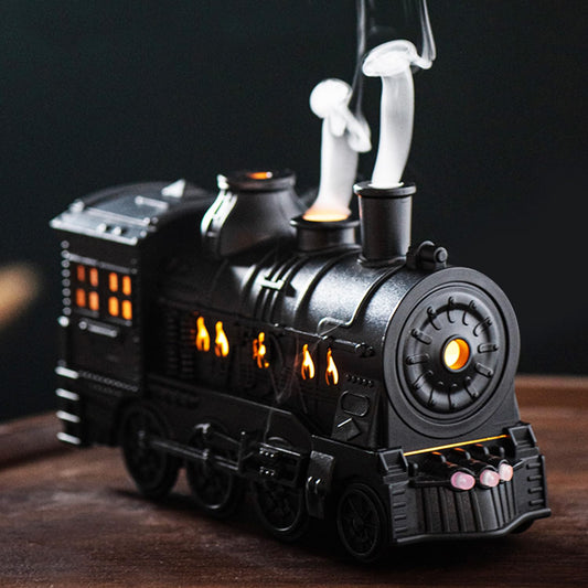 Retro Train Portable Mini Humidifier – Perfect for Bedroom & Living Room