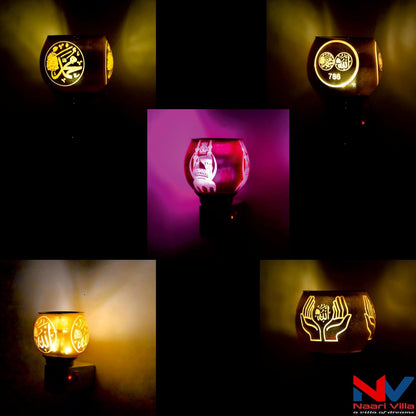 Night Lamp with Islamic calligraphy