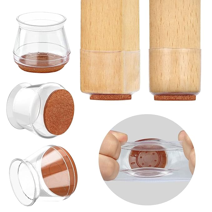 Thox™ Premium Silicone Furniture Leg Floor Protectors
