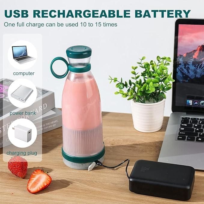 Travel Portable Mini Juice Blender with USB recharge