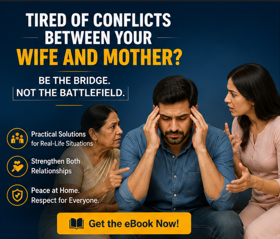 Between Wife & Mother: The Husband’s Guide to Peace at Home