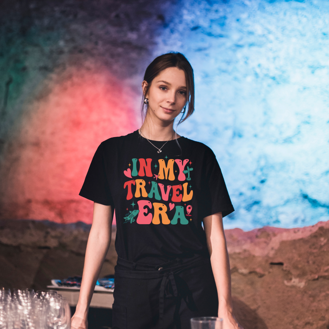 THOX Oversized T-Shirt for Women - In My Travel Era