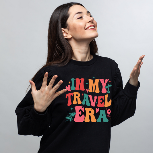 Sweatshirt  for Women - In My Travel Era