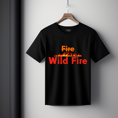 T Shirt For Men - Pushpa - Wild Fire