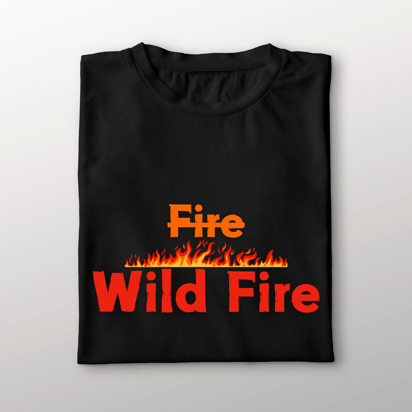 T Shirt For Men - Pushpa - Wild Fire