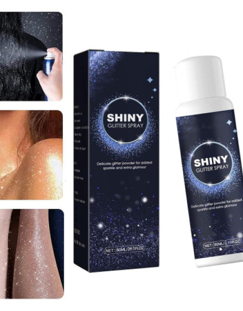 Shimmering Hair and Body Glitter Spray ( Pack Of 2)