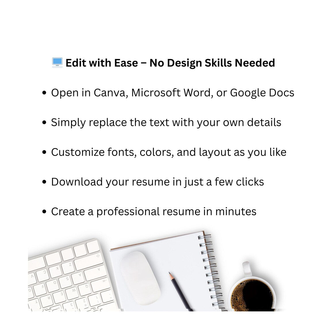 100+ Editable Resume Templates Bundle - ATS-Friendly